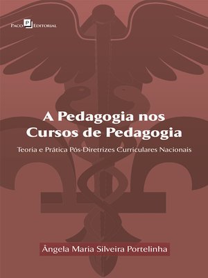 cover image of A Pedagogia nos cursos de Pedagogia